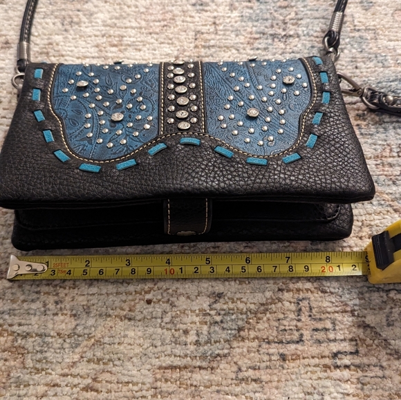 American Bling Western Cross bag and wristlet NWOT - Picture 13 of 13